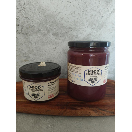Miód z borówką