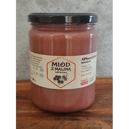 Miód z maliną